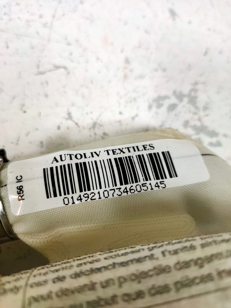 фото №5, Подушка безпеки шторка безпеки ліва mini cooper 2008 rok