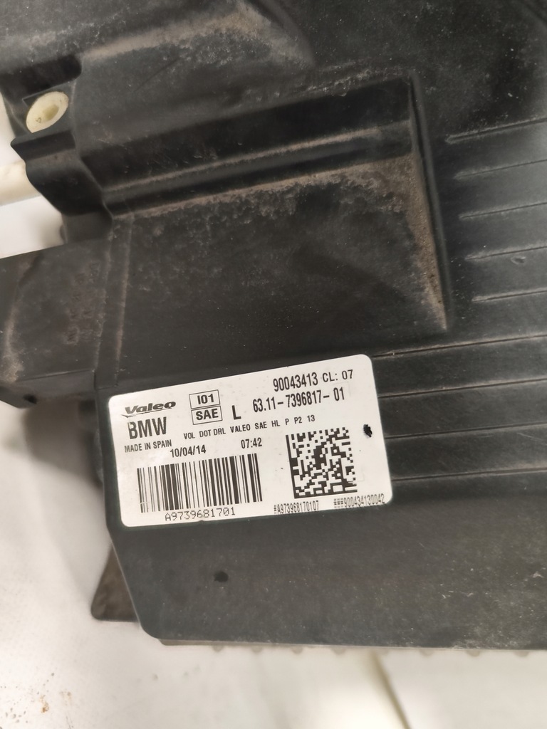 фото №8, Лампа перед ліва адаптивний led usa bmw i3 7396817