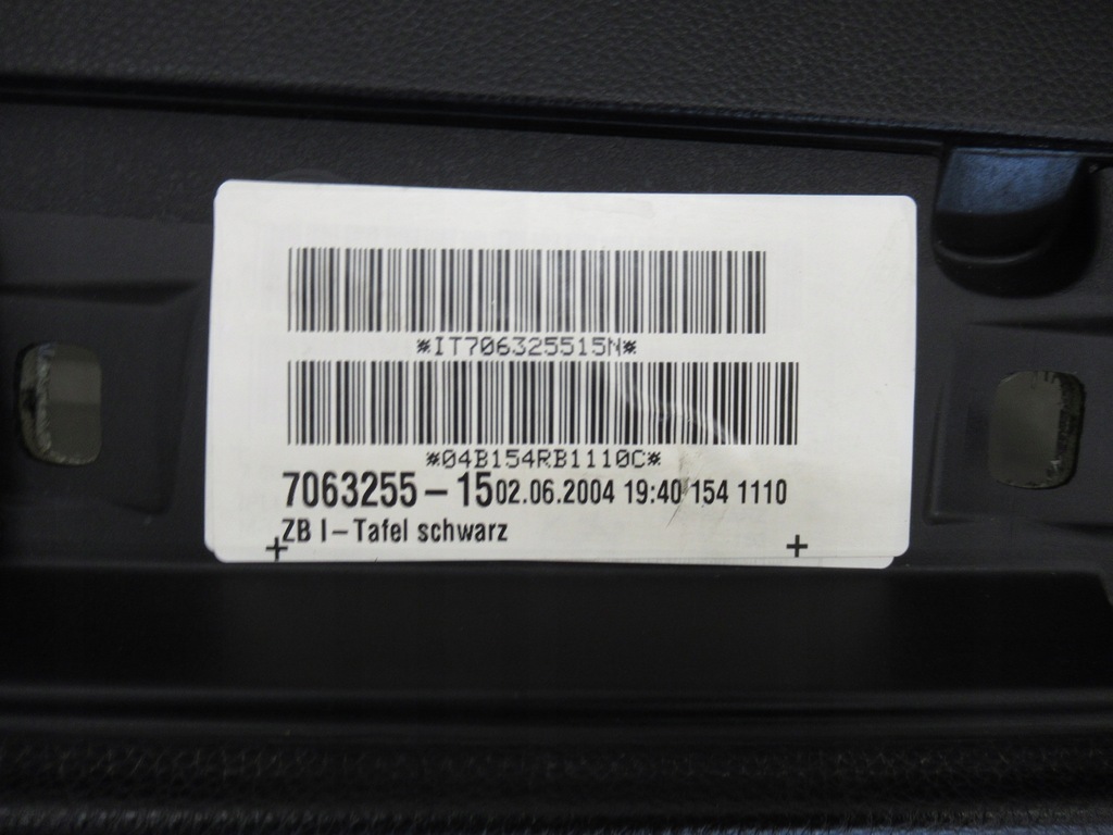 фото №10, Панель приладів приладова bmw e60 e61 europa 2004r ключ