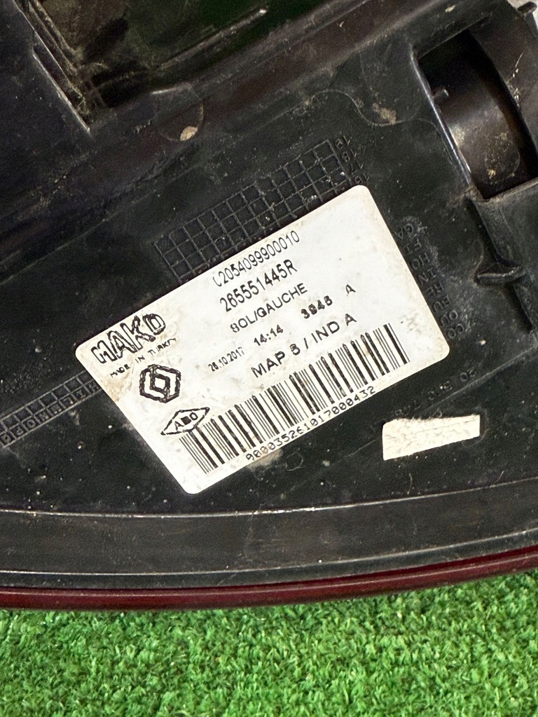 фото №3, Лампа задня задня ліва renault clio iv kombi