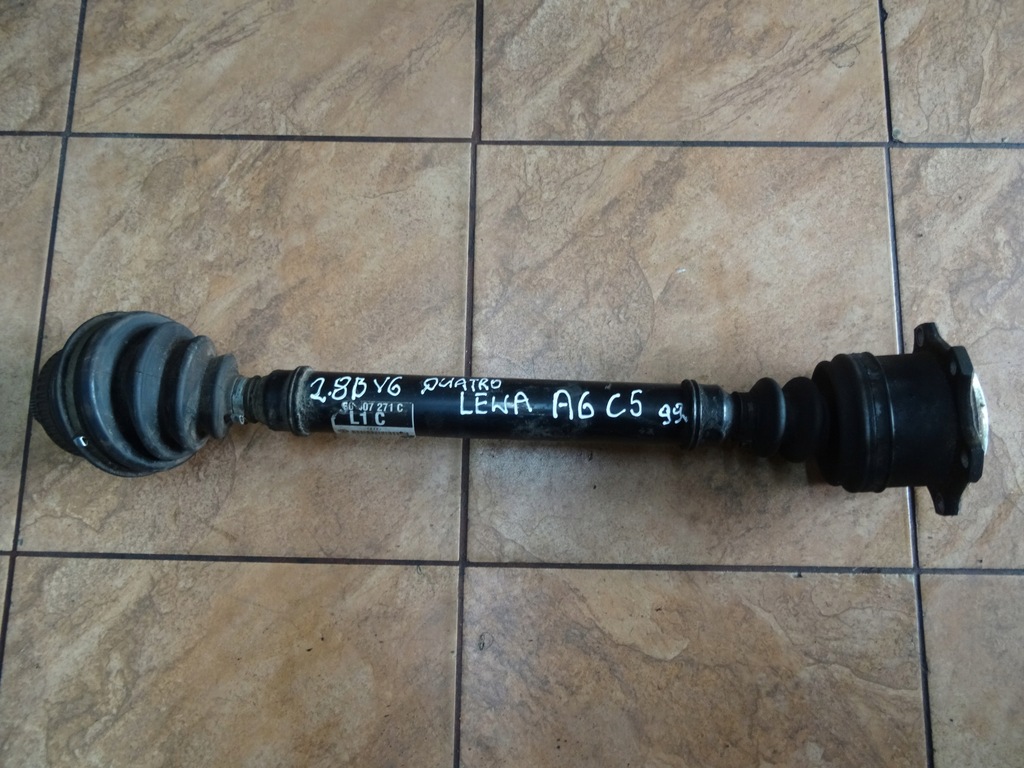 фото №1, Audi a6 c5 2.8b 99' приводной вал левая