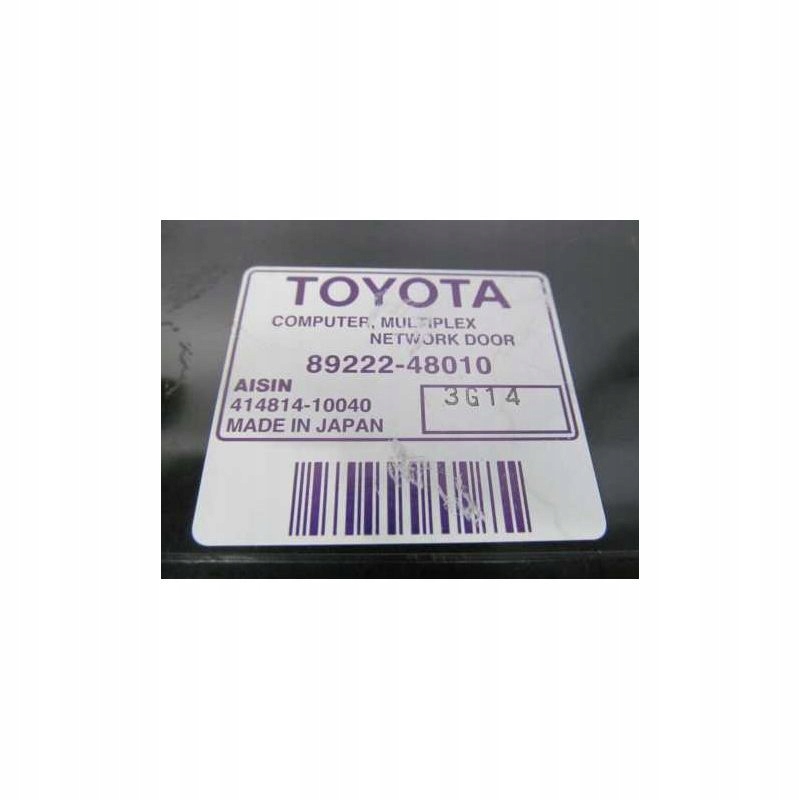 Lexus rx ii модуль блок керування двері 89222-48010 03/09 Ціна