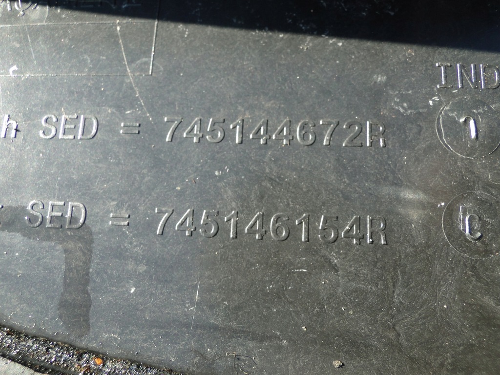 фото №10, Піддон підлога багажника megane iv kombi 745144672r