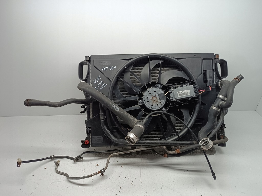 фото №7, Pas радіатор вентилятор модуль комплект w211 w219 3.0 3.5 v6 m272