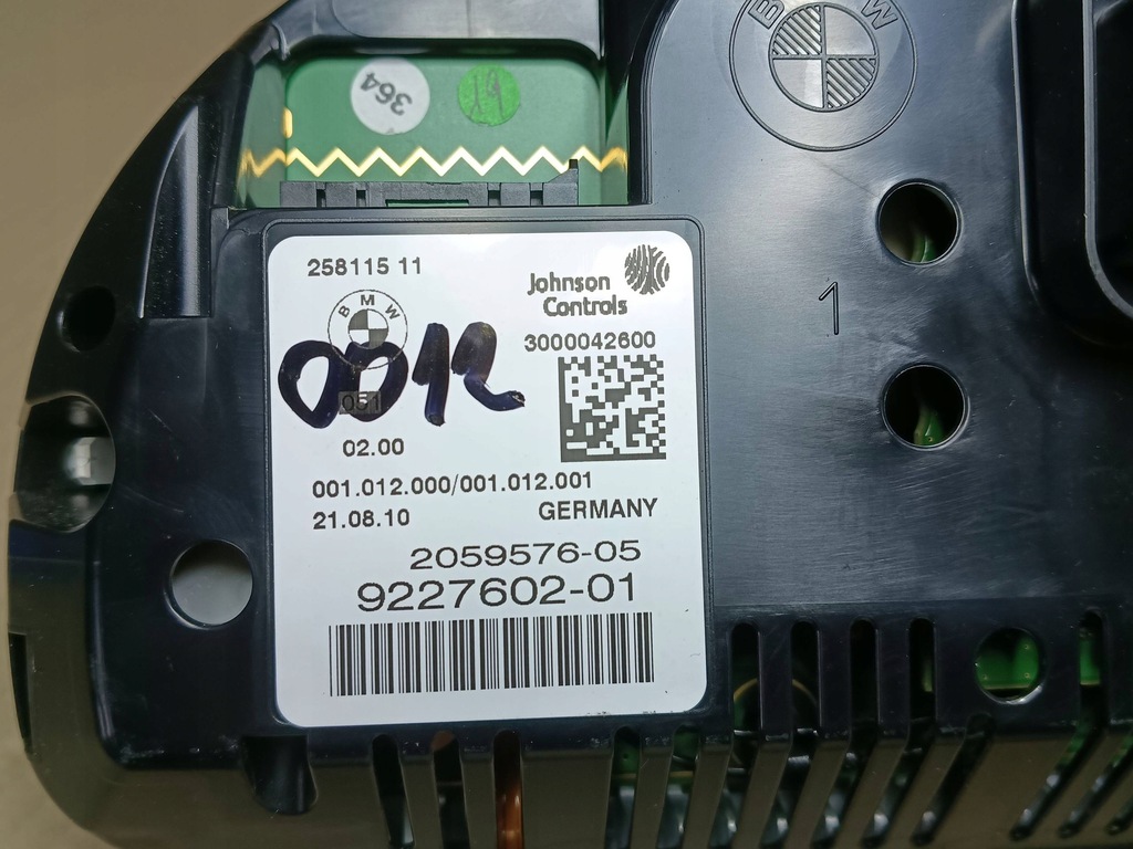 фото №6, Счетчик приборы bmw 5 f10 f11 9227602