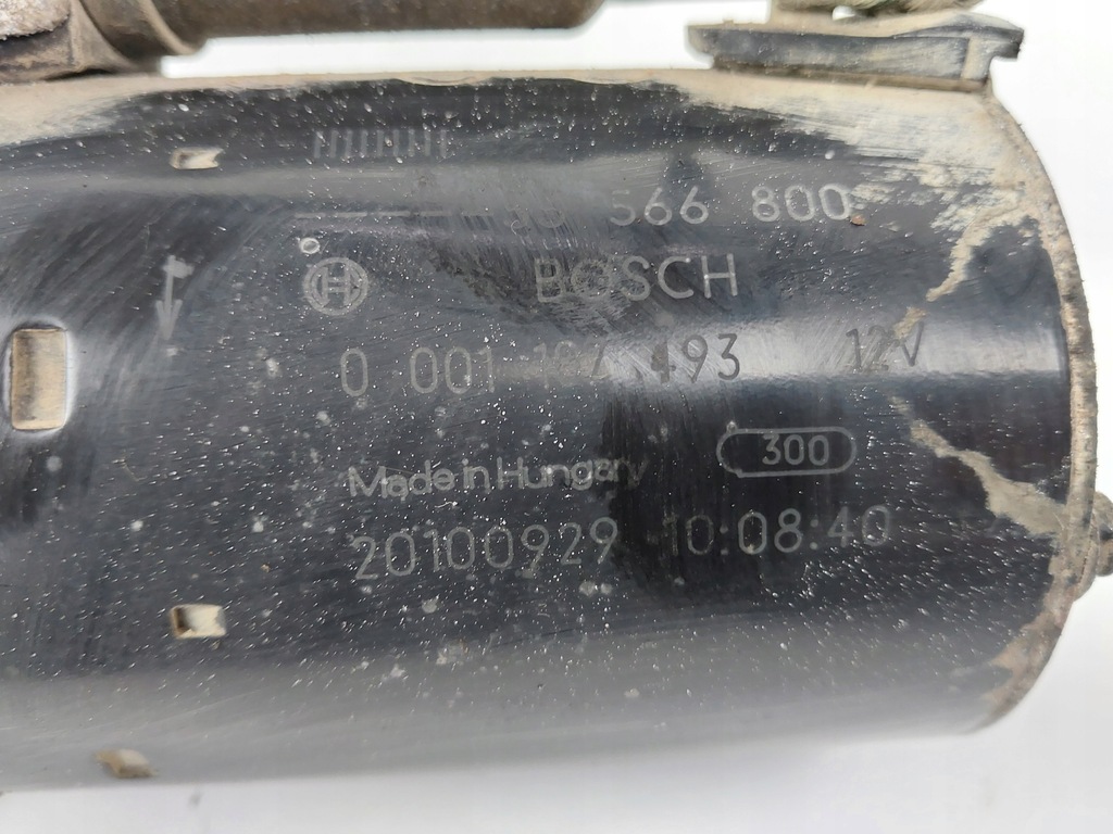 фото №6, Стартер 55566800 0001107493 opel meriva b 1.4 16v