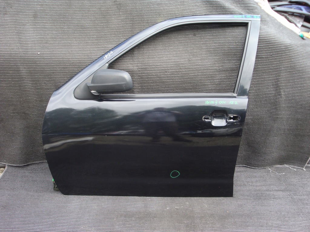 фото №1, Двері лівий перед передні seat ibiza ii чорні