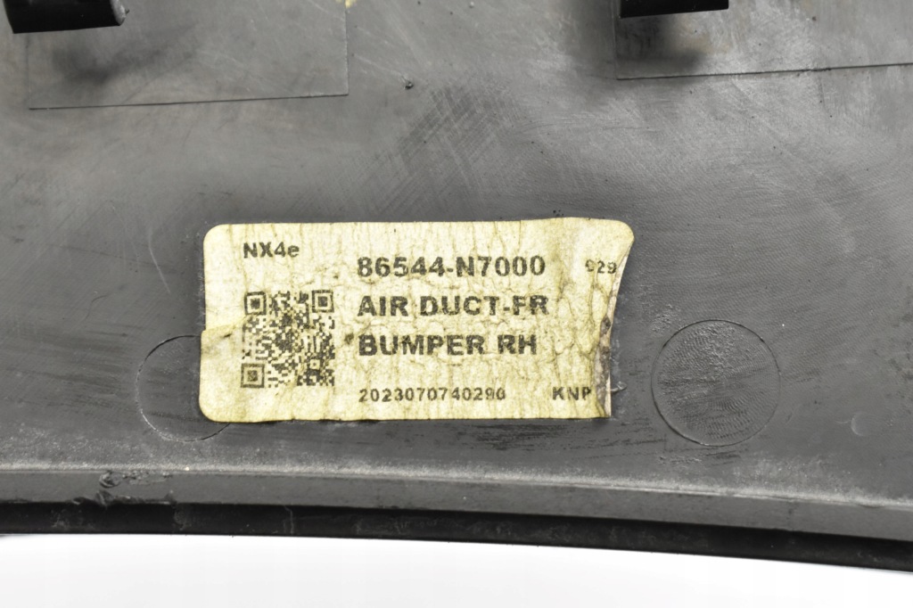 фото №15, Hyundai tucson nx4 mk4 передня частина бампер правий air повітропровід 86544n7000 original