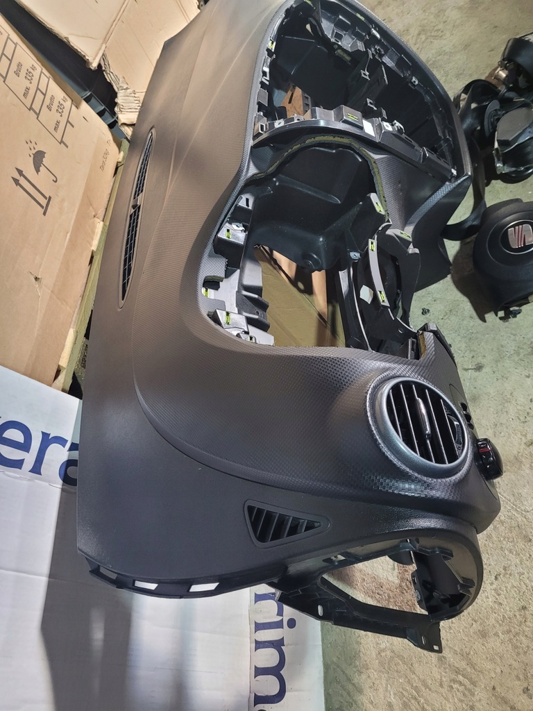 фото №7, Консоль подушка безопасности подушки безопасности seat leon ii карбон org