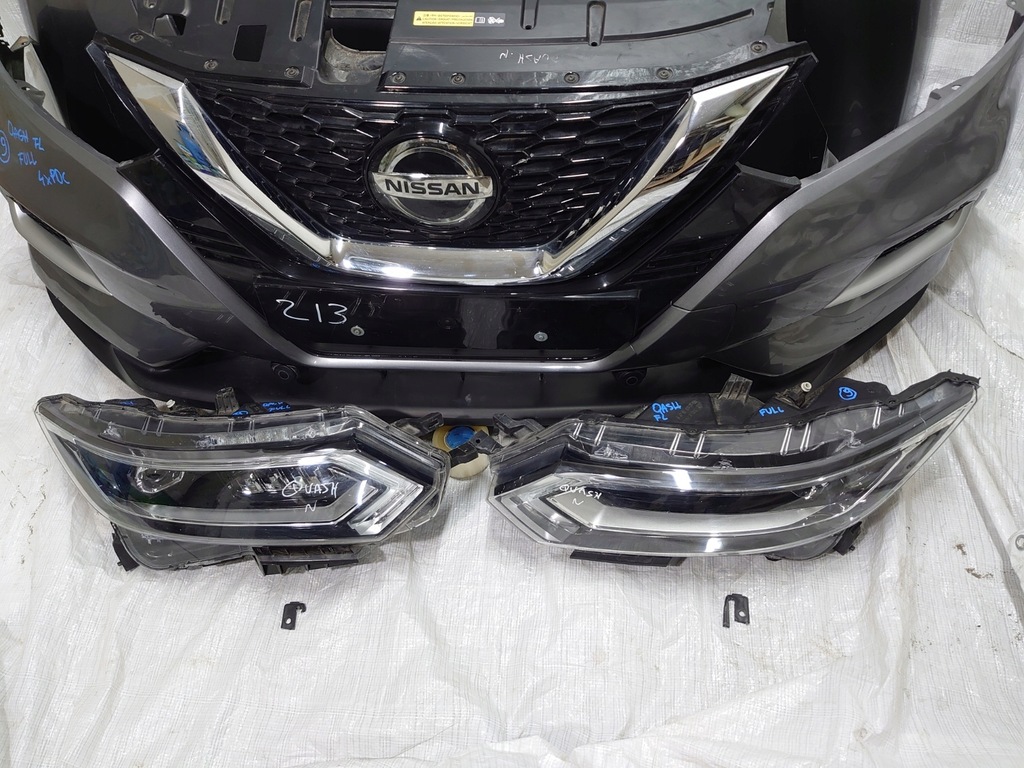 фото №5, Qashqai ii lift full перед капот бампер лампи pas