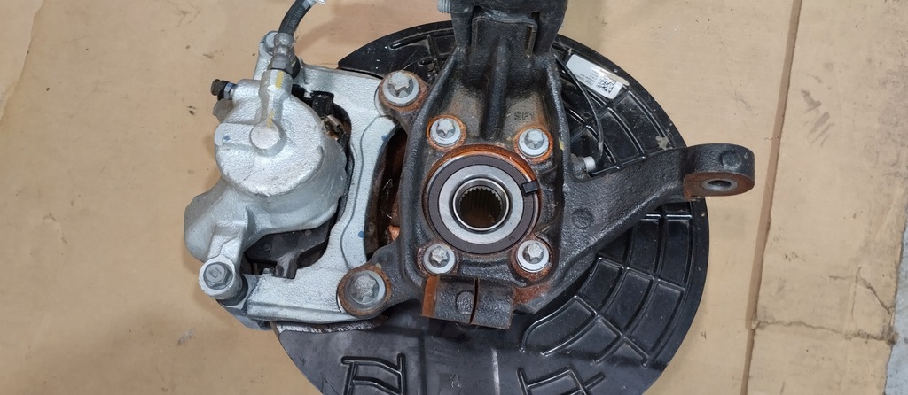 фото №12, Поворотний кулак підвіска правий перед jeep compass ii 4x4 22r 2.0d амортизаторна стійка