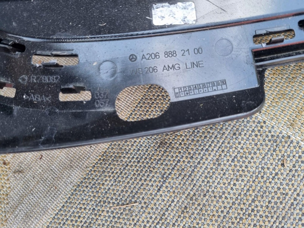 фото №4, Решётка радиатора решётка радиатора mercedes w206 amg a2068882100