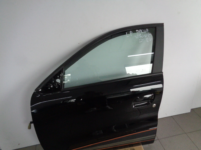 фото №5, Двері ліва лівий перед повний dacia spring чорні