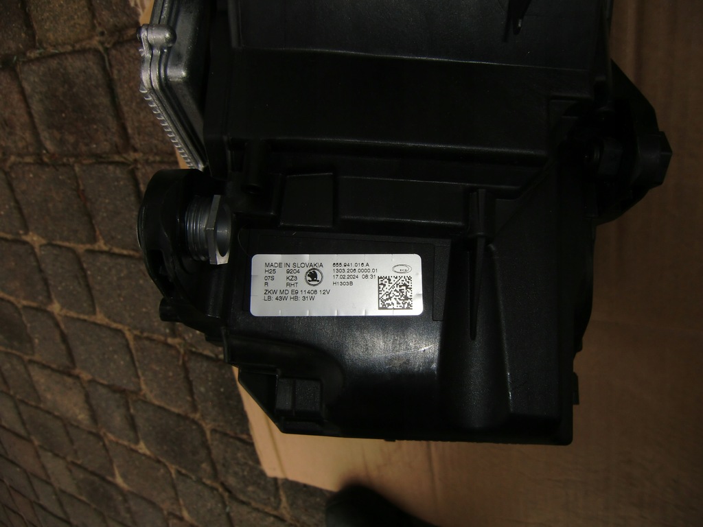 фото №12, Лампа правая левая skoda scala full led 655941016 a 655941015 a ładne nowe