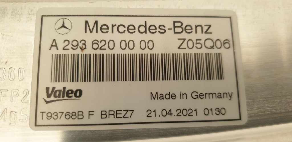 фото №8, Mercedes eqc 293 pas передний усилитель