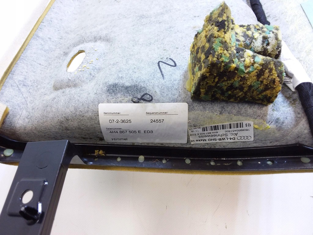 фото №5, Audi a8 d4 long потолок защита солнцезащитный