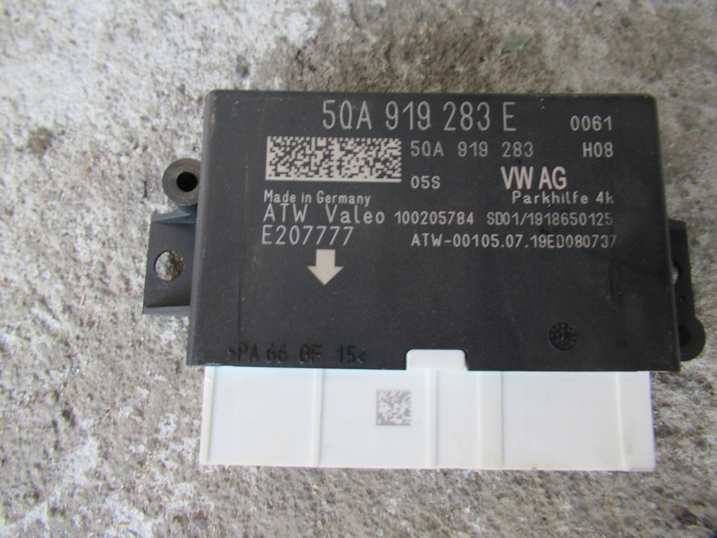 фото №1, Skoda scala модуль pdc 5qa919283e