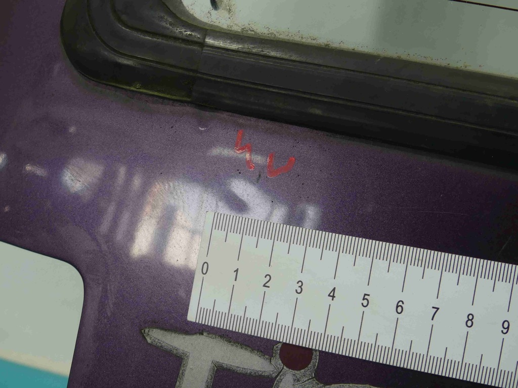 фото №8, Кришка багажника багажника задня скло daewoo tico fioletowy