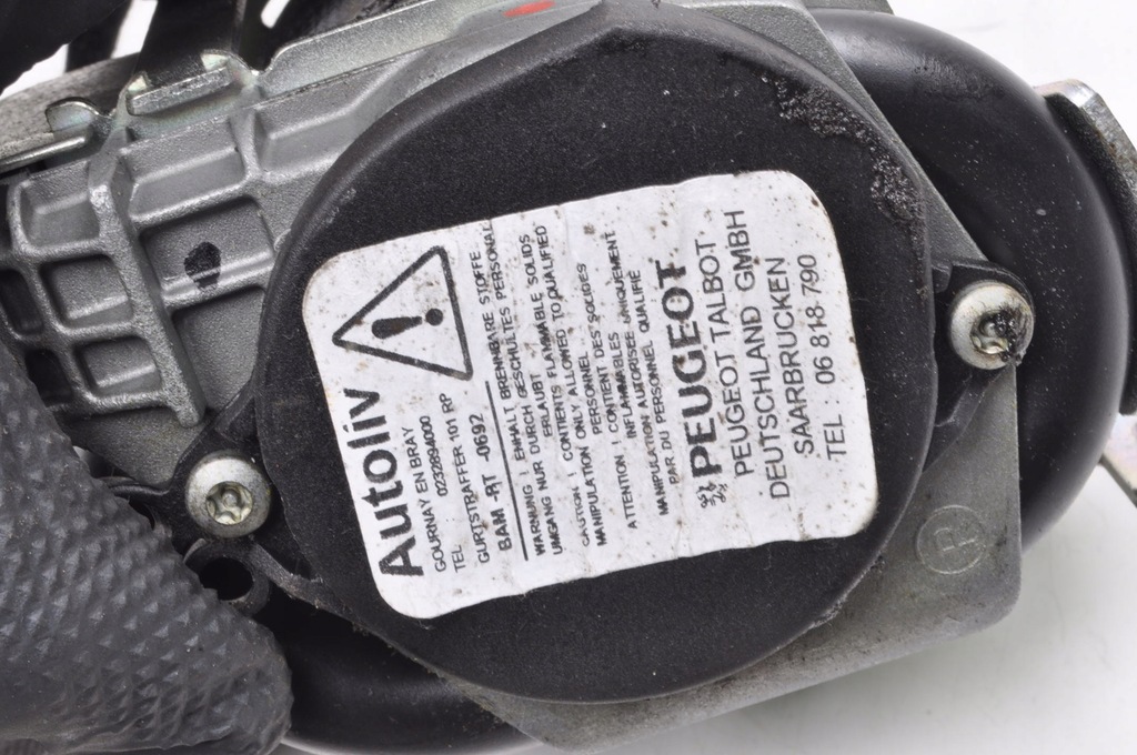 фото №7, Peugeot 308 i lift pas безопасности левый перед передний 96768383xx