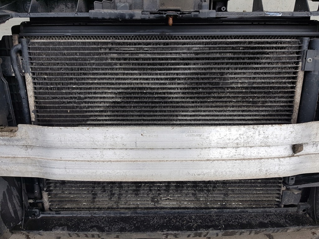 фото №5, Audi a3 8p lift 08r- 2.0 tdi pas передній радіатор