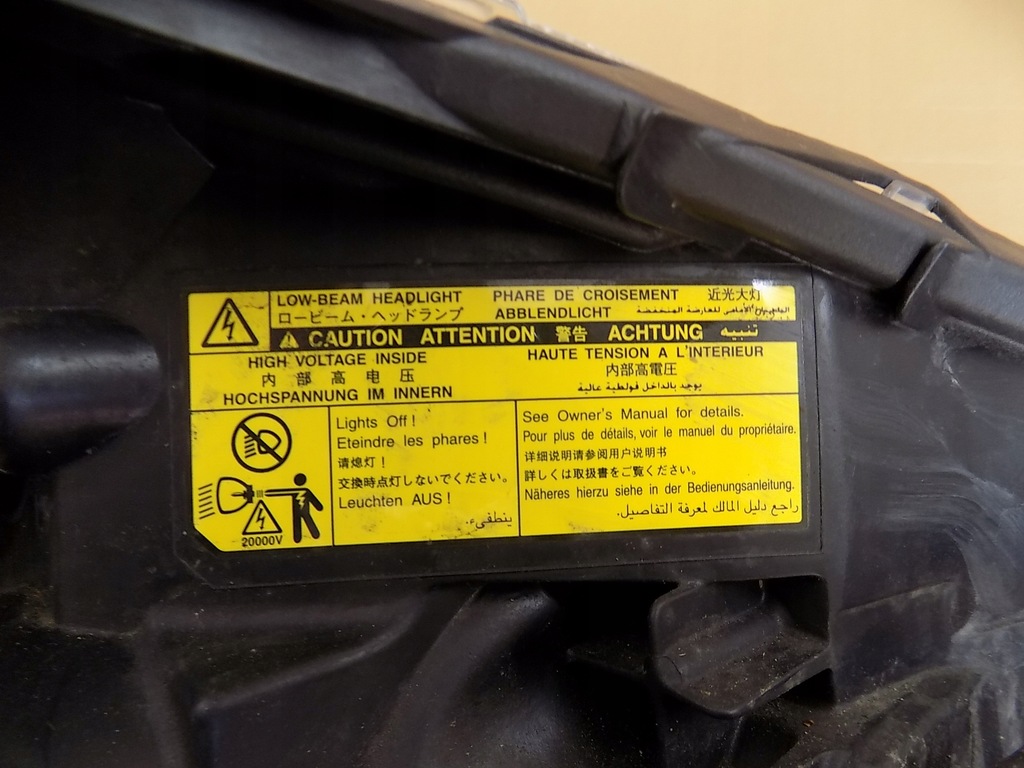 фото №9, Лампа лівий перед передня subaru legacy v outback 100-20064 ксенон europa