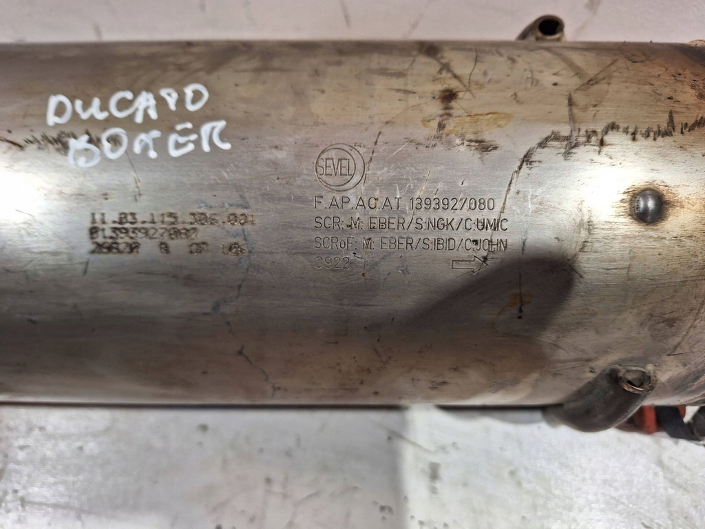 фото №9, Фільтр dpf 1393927080 fiat ducato boxer jumper 2.0 mjet hdi 14-