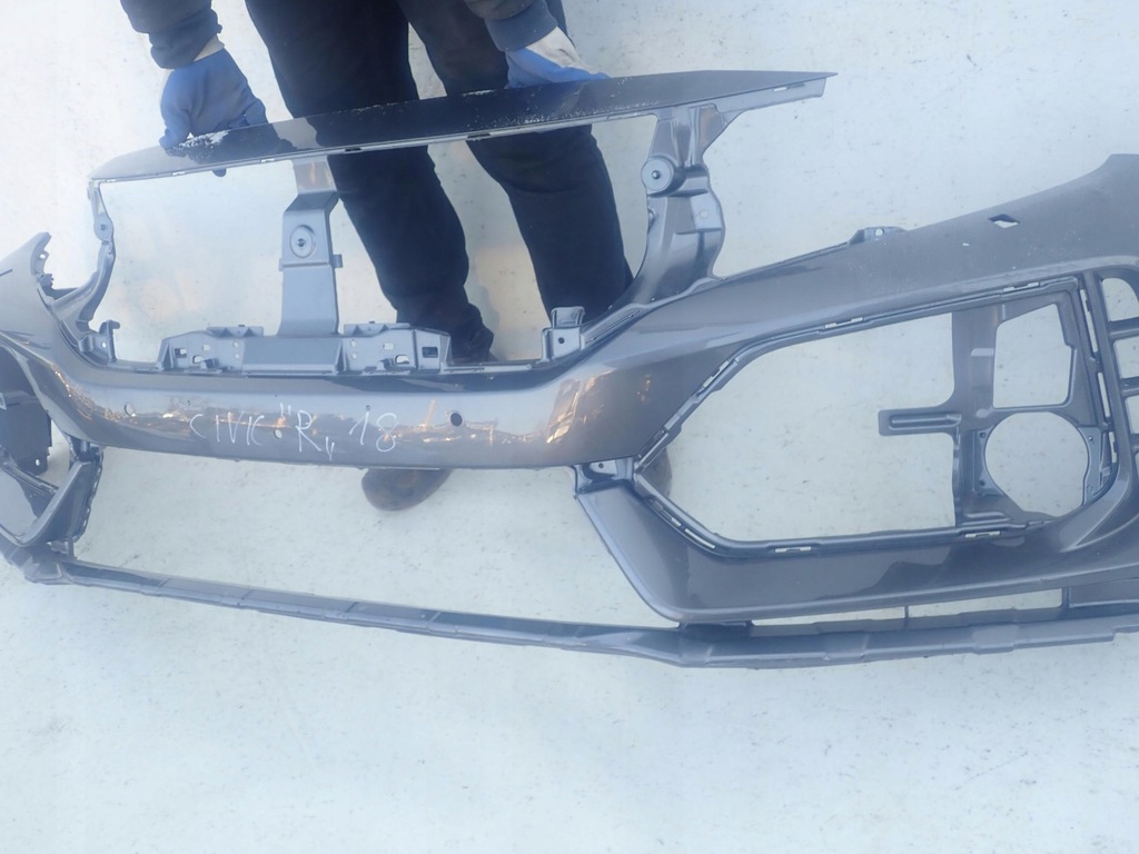 фото №5, Honda civic x type r 15- бампер перед sprysk