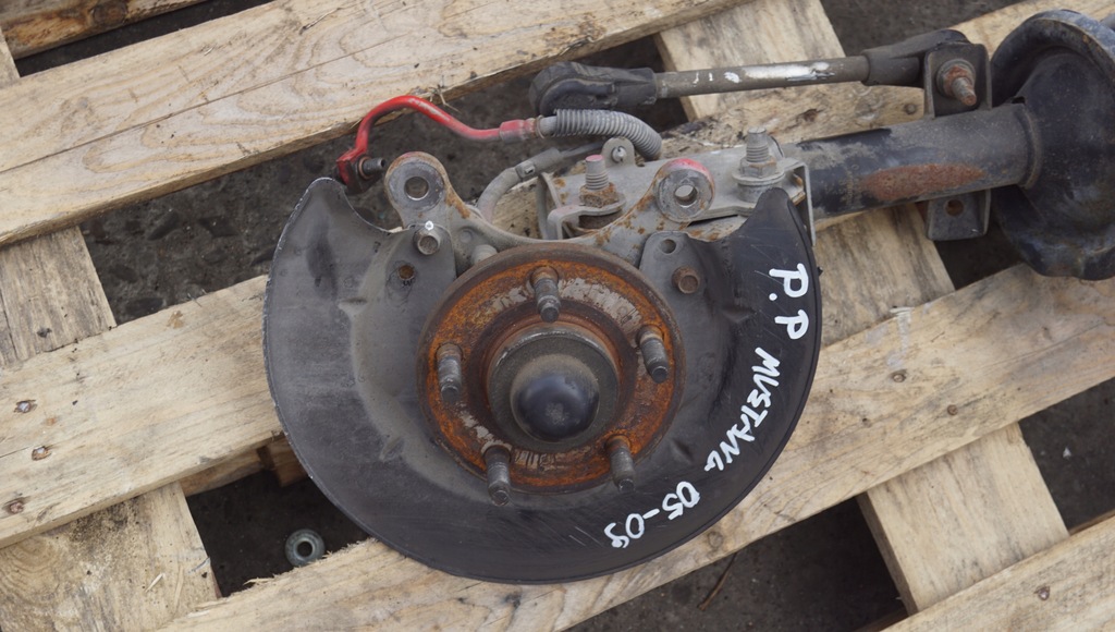 фото №5, Поворотный кулак правый перед ford mustang v gt 4.6 05-09