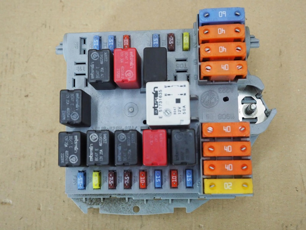 фото №1, Коробка предохранителей fiat croma ii 51738107