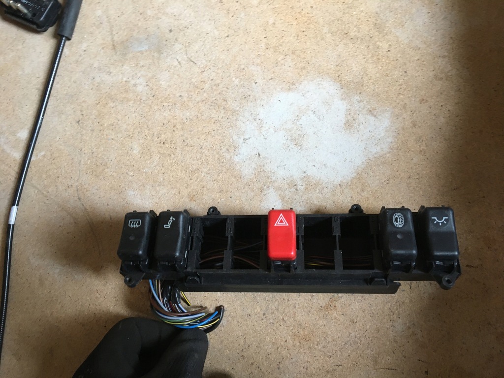 фото №1, Mercedes sl500 r129 перемикачі панель керування