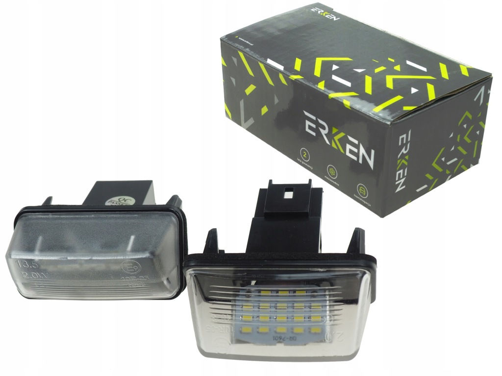 фото №1, Ліхтарі led освітлення номерного знака toyota avensis t27 corolla auris e15 verso