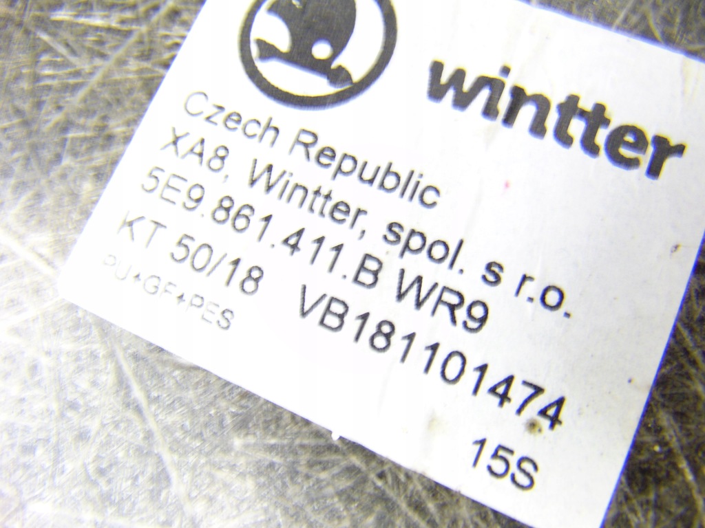 фото №7, Килимок обшивка підлога багажника skoda octavia iii 5e kombi 15 5e9861411b