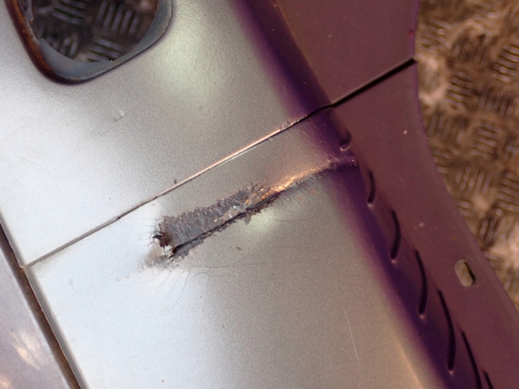 фото №8, Renault scenic ii 2 03-06 бампер задняя задний tec68