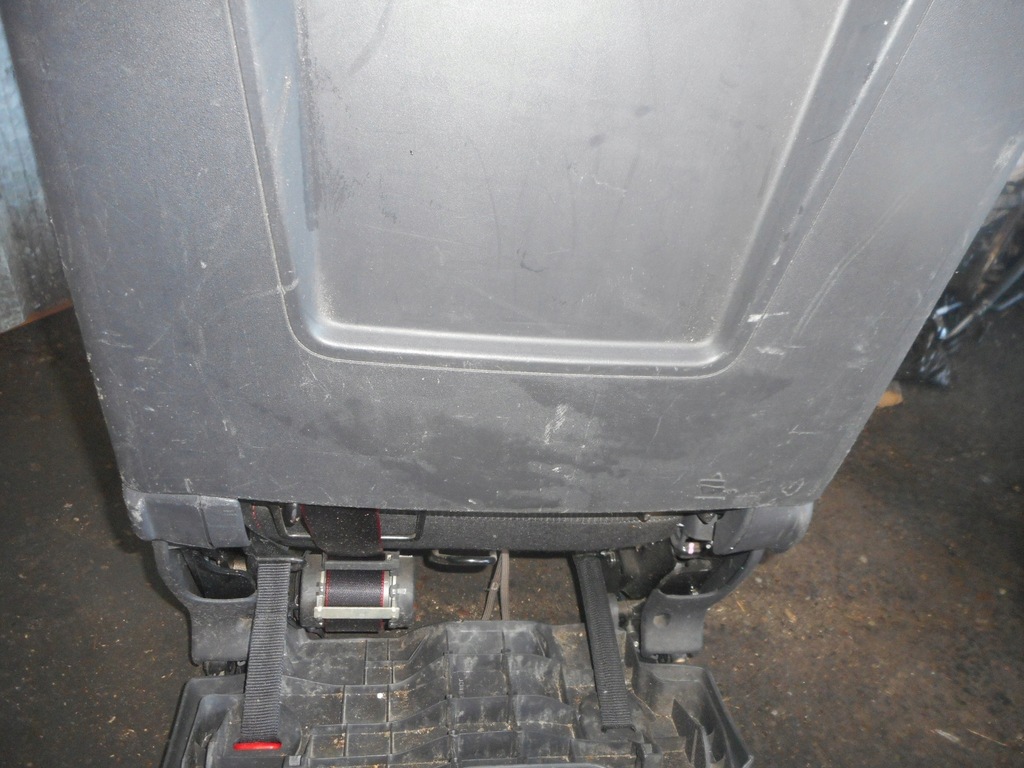 фото №8, Renault espace iv lift сидіння задній задня напівшкіра czerwona nić