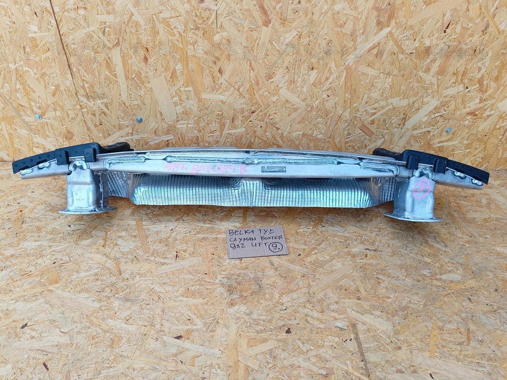 фото №11, Porsche cayman 982 2017 балка усилитель бампера задняя 98150514100