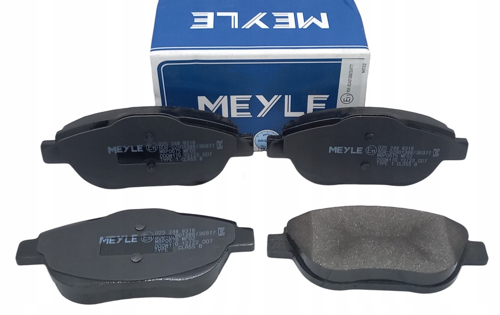 фото №1, Тормозные колодки перед citroen c3 c4 ds3 avenger corsa f crossland mokka peugeot 2008