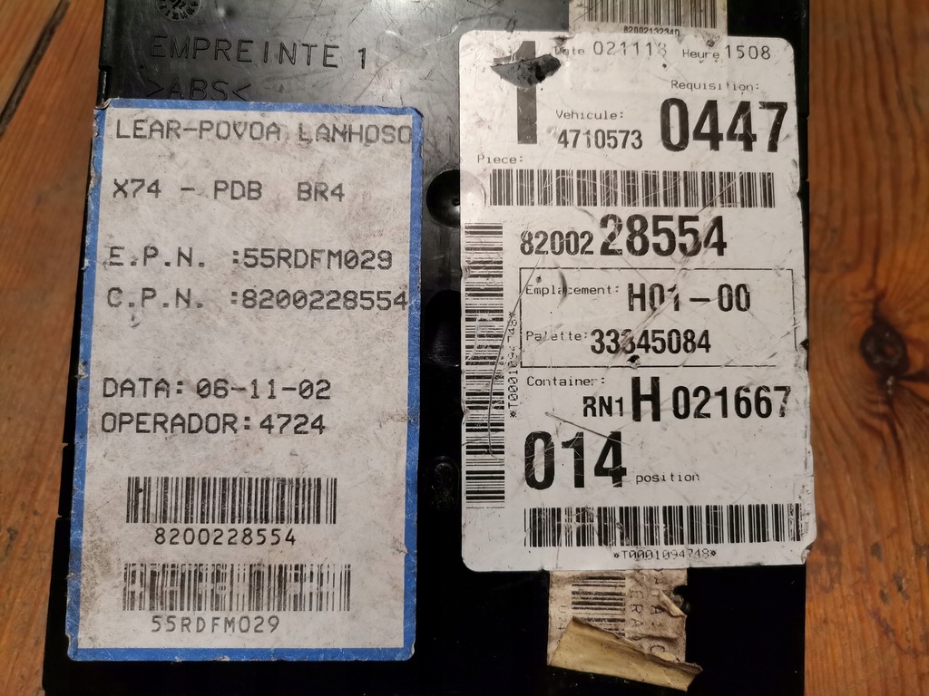 фото №2, Модуль bsi renault laguna ii