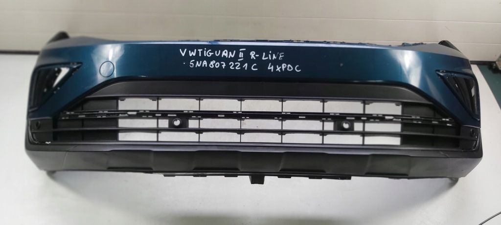 фото №1, Vw tiguan ii lift r-line 5na807221c бампер передний 4xpdc