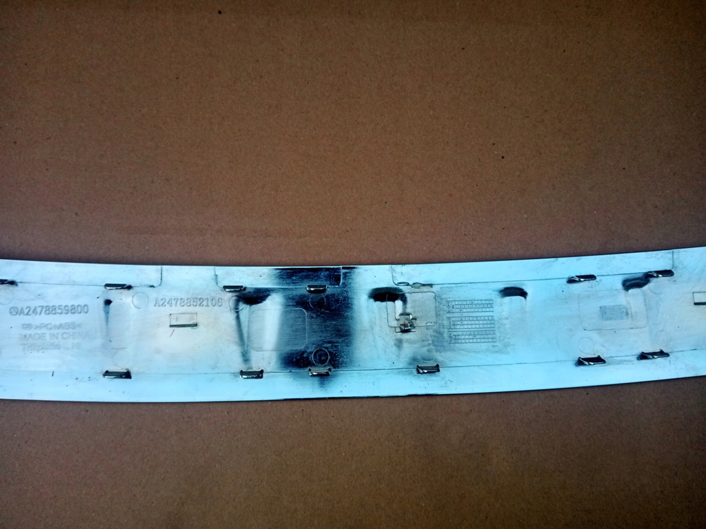 фото №6, Mercedes glb w247 хром бампера задня