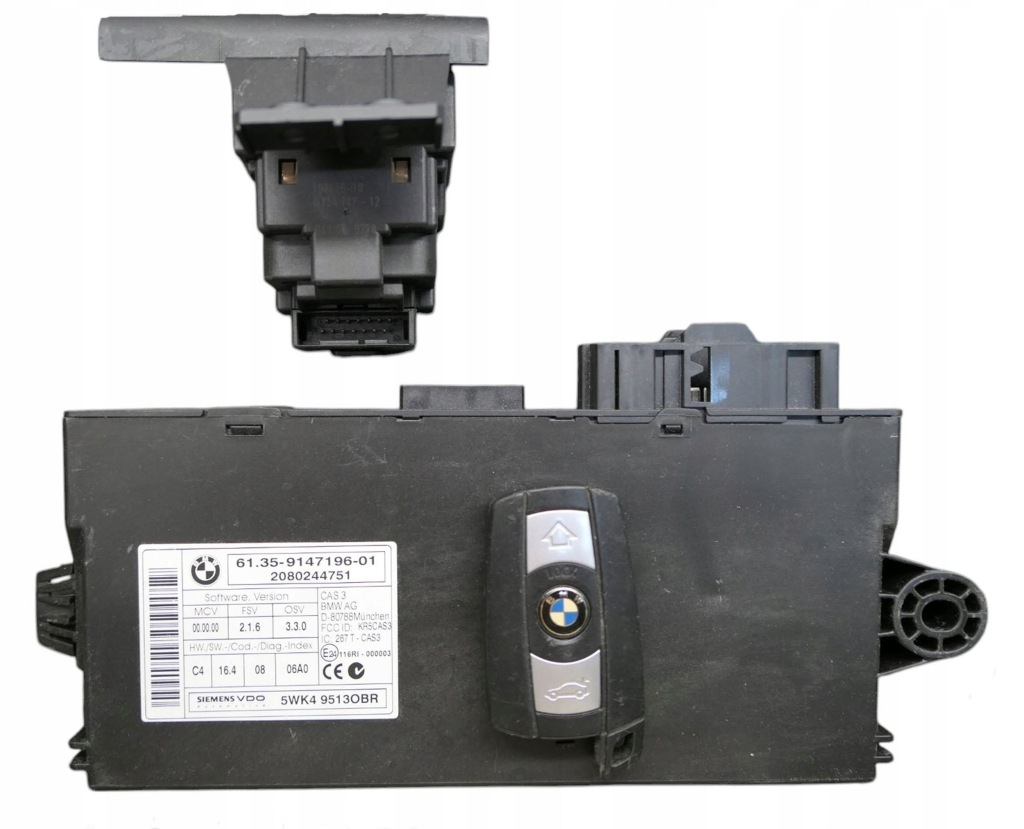 фото №1, Bmw 1 e81 e87 2008 модуль / блок управления cas