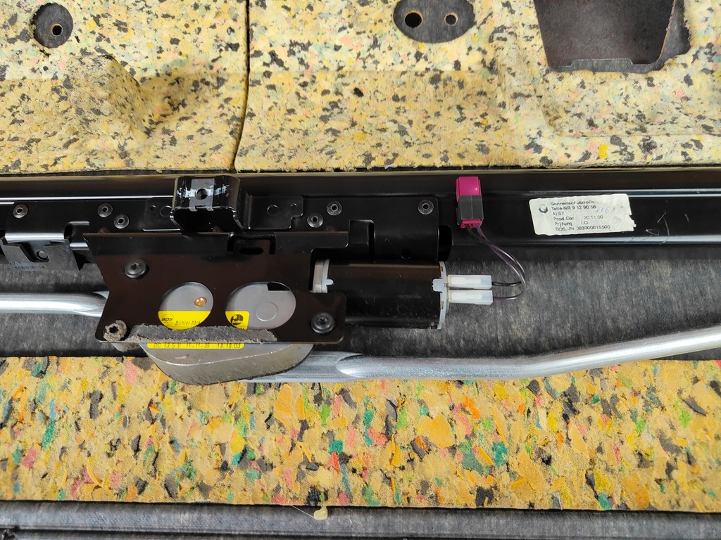 фото №7, Bmw 7 f01 f02 полиця багажника задня задня шторка czarna 9129056