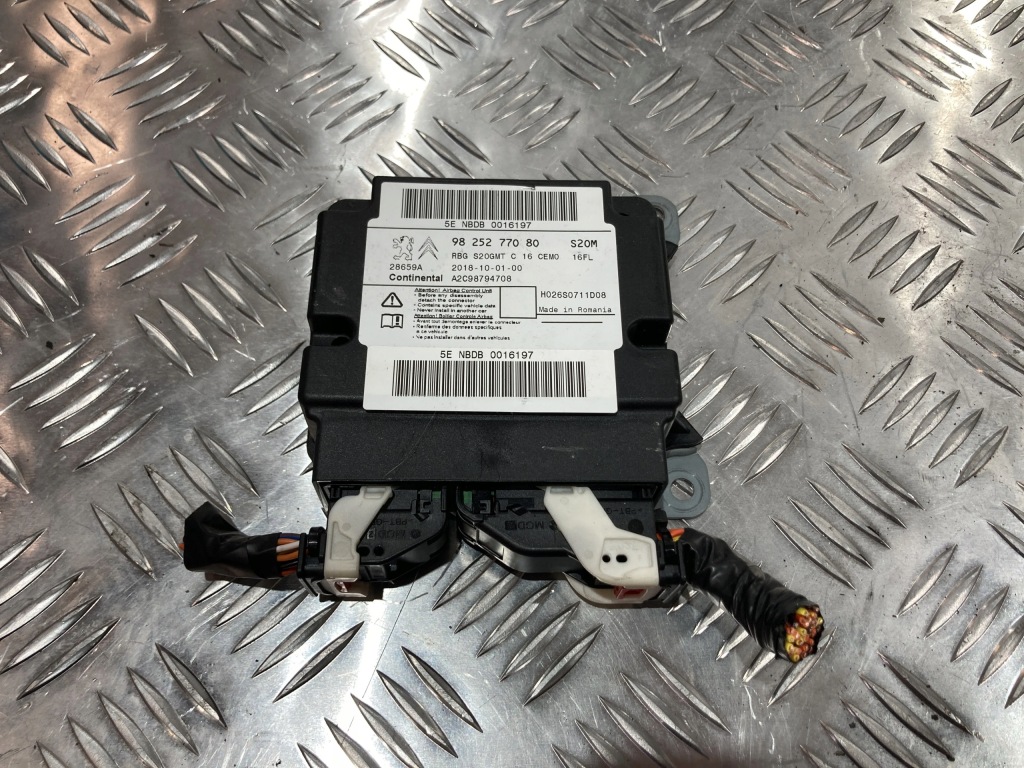 фото №1, Датчик модуль подушек срабатывание c3 aircross 18-