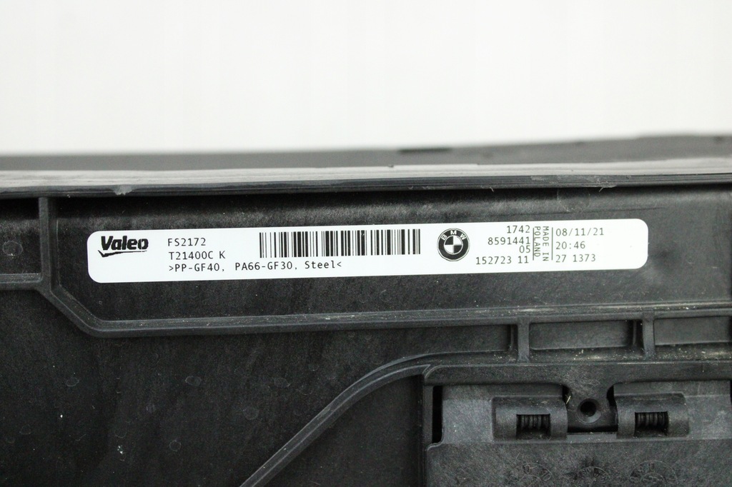 фото №12, Комплект радіатор вентилятор bmw 4 420dxa b47d20b g26 g22 g23 g20 28 km!