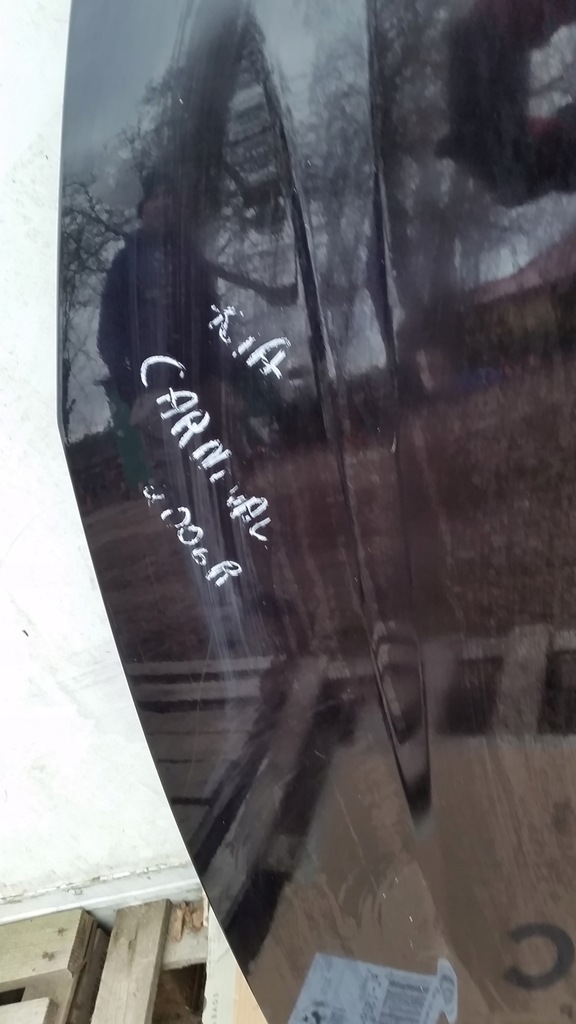 фото №5, Kia carnival ii 06- капот крышка двигателя