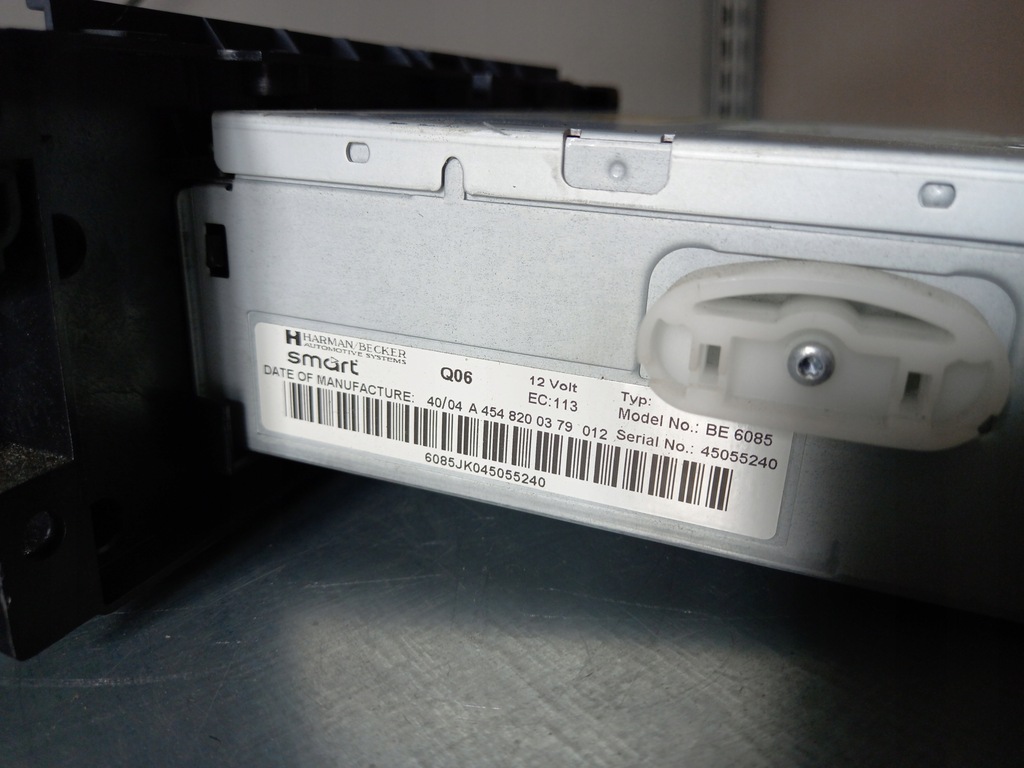 фото №3, Smart forfour радио a4548200379