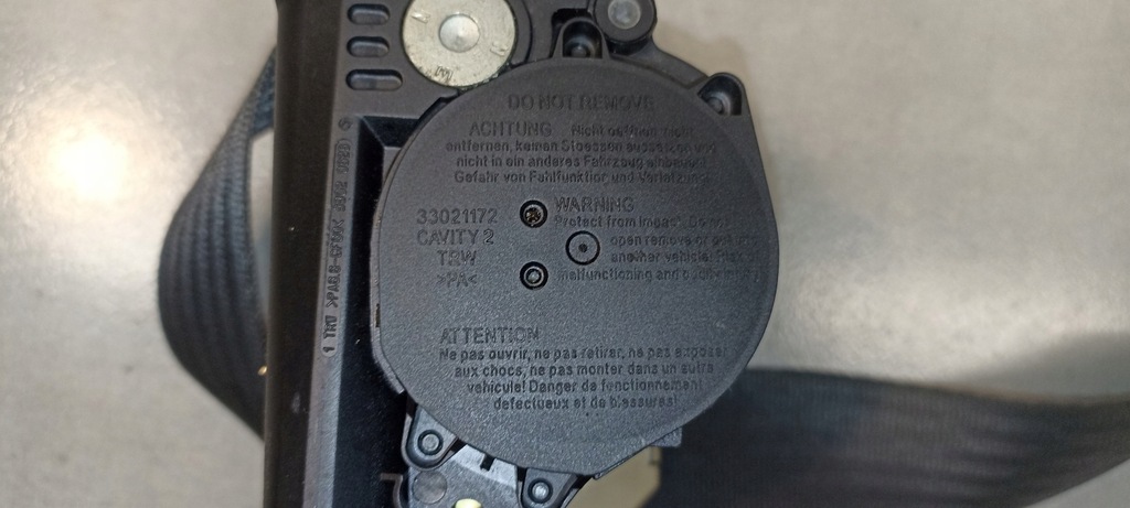 фото №5, Pas безпеки правий перед fiat panda ii