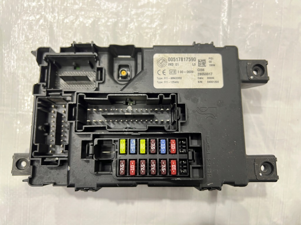 фото №1, Fiat grande punto bsi кузов бортовий комп'ютер 517817590