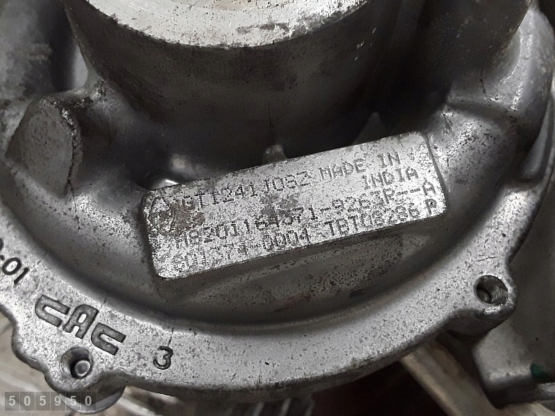 2016 renault kangoo турбіна турбонагнітача 1500td h82011643719263r Ціна