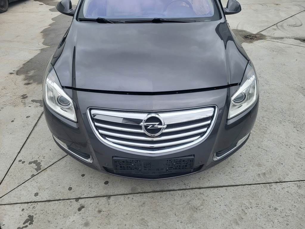 фото №8, Opel insignia i a 09r 2.8 перед капот бампер лампа ксенон крыло z177 pdc