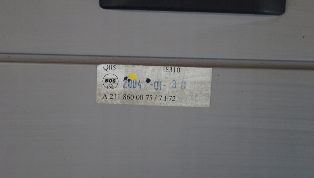 фото №16, Шторка багажника mercedes-benz оригинальный номер a2118600075